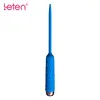Leten Clear Image Direct Sales Silicone Material Electric Thin Battery Male SM Job Penis Urethral Prostate Stimulator Vibrator