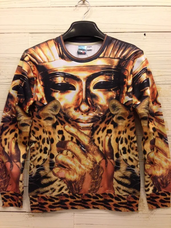 3D digital print fashion men's sweatshirts