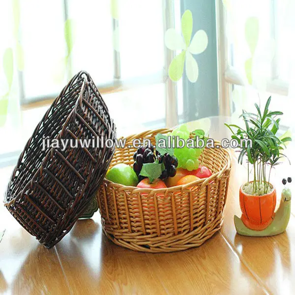 wholesale empty wicker hamper basket 36 x 30cm pack of 3 baskets