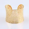 YSQ-GB115 gold bracelets and bangles for big wrist square gold bangle bracelet men women