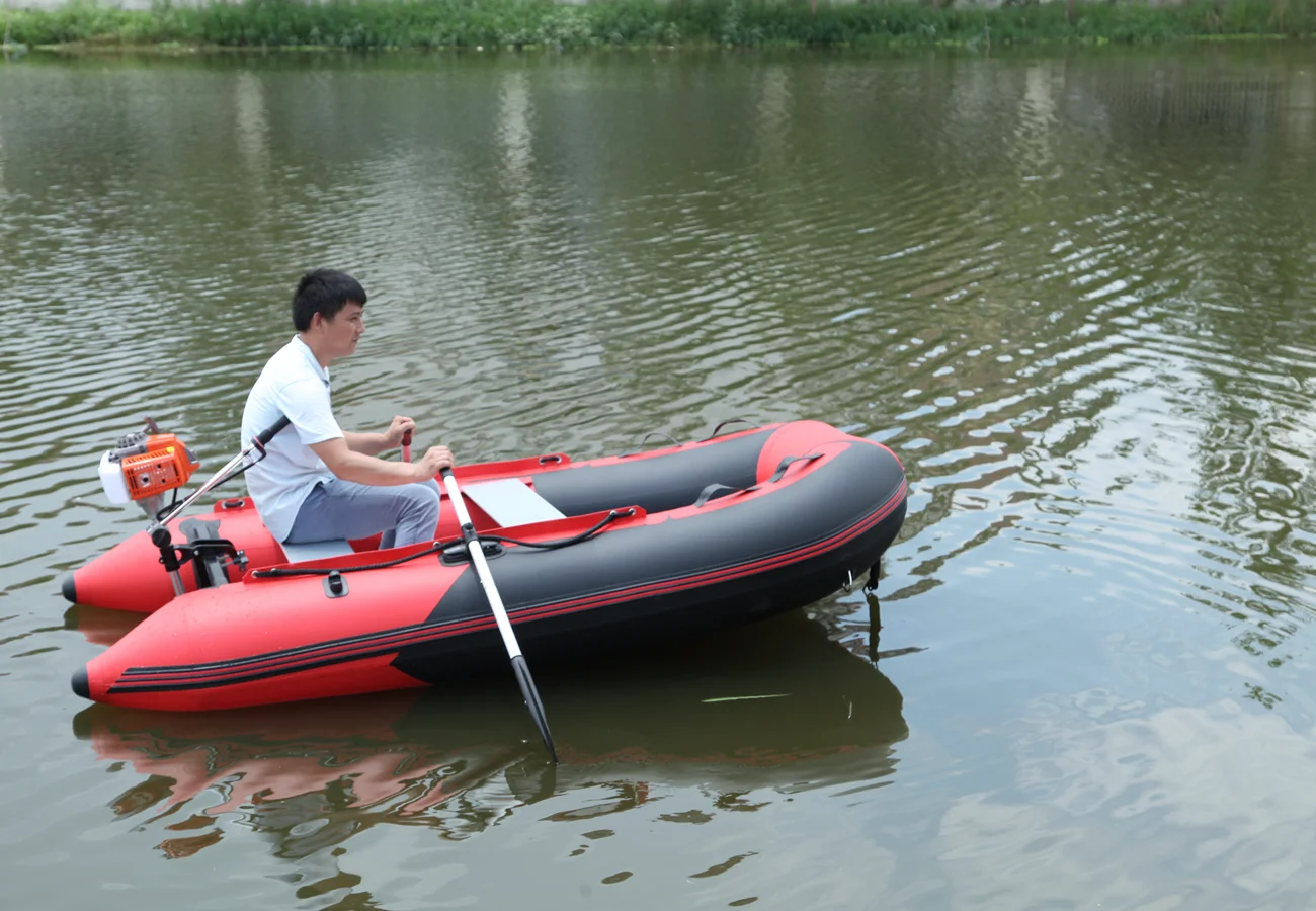 2 3m Opblaasbare Hoge Snelheid Boot Met Aluminium Romp Met Ce En 0 9mm