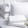 100%cotton bed sheet cotton line white bedsheet fabric for 5 star hotel