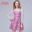 Womens fashion summer dresses sexy long sleeve maxi dress and summer casual 100% Polyester Dress