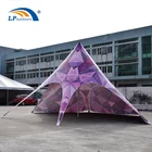 Dia8m Outdoor spider shade star tent for advertising event