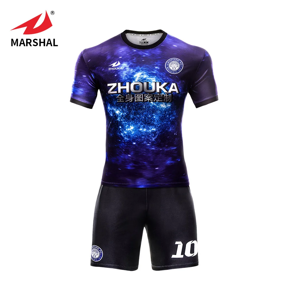 Custom Sublimation Soccer Jersey Set Team Uniform Logo Pattern Design