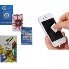 Laptop round sticky cell mobile back sticky screen cleaner