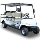 4 wheel 6 passenger airport electric golf cart for sale