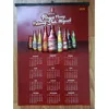 Beer Promotion Calendar Wall Chart 3D Embossed Poster