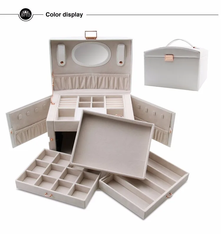 box with more space fashion handmade jewelry custom cardboard