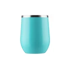 Custom wine glasses stainless steel 12oz tumbler factory