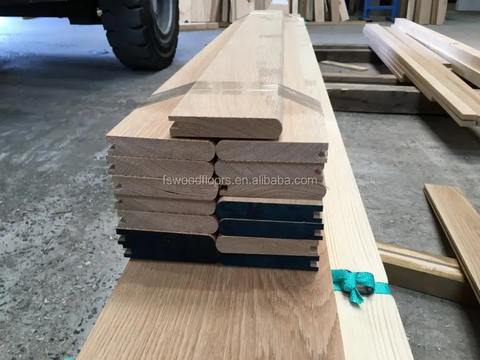 solid oak bullnose 3"" - 5"" per linear metre