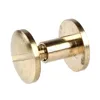 Precision slotted brass rivet bolt,brass handle scale rivet