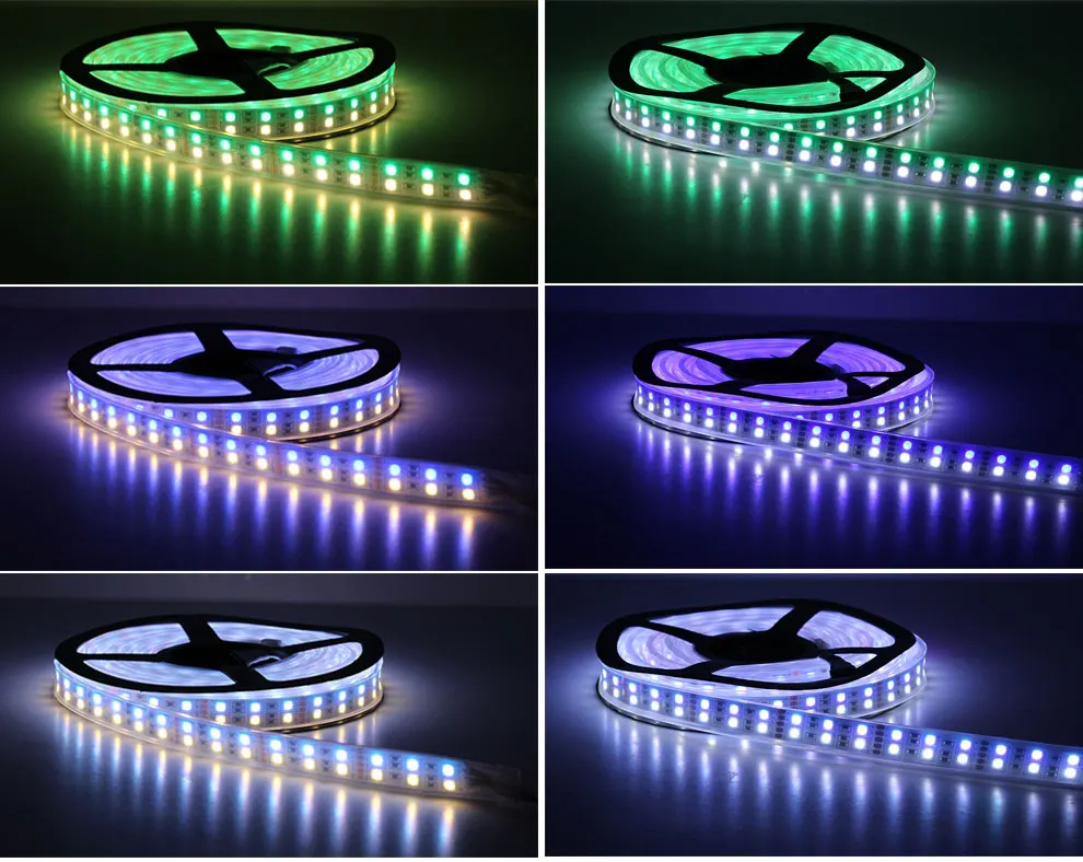 Feican Rgbw Led Strip Double Row Leds M Waterproof Non