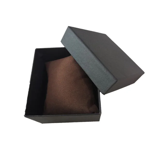 small gift paper box with pillow insert for watch packaging