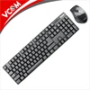 VCOM factory oem black wireless keyboard mouse combo for laptop