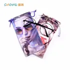Custom Logo Eyewear Sun Microfiber Glasses Pouch