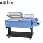 Brother Packing FM5540 POF Film manual shrink wrapping machine 2 in1semi-automatic l bar sealer