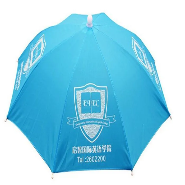 High Quality Promotional Umbrella Hat,Hard Hat Umbrella For Promotion