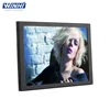 Metal case 4:3 Display VGA DVI Input 9.7 inches lcd panel tv 12 volts industrial monitor