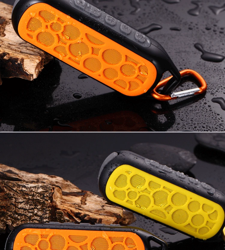 2016 Waterproof portable bluetooth speaker bass