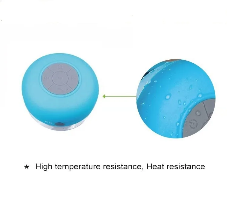 waterproof Portable Speaker selfie sucker Remote Control Shutter Without APP For IOS Android - ANKUX.COM