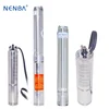 1.5 hp low volume submersible water borehole pump stainless steel shell and motor shaft