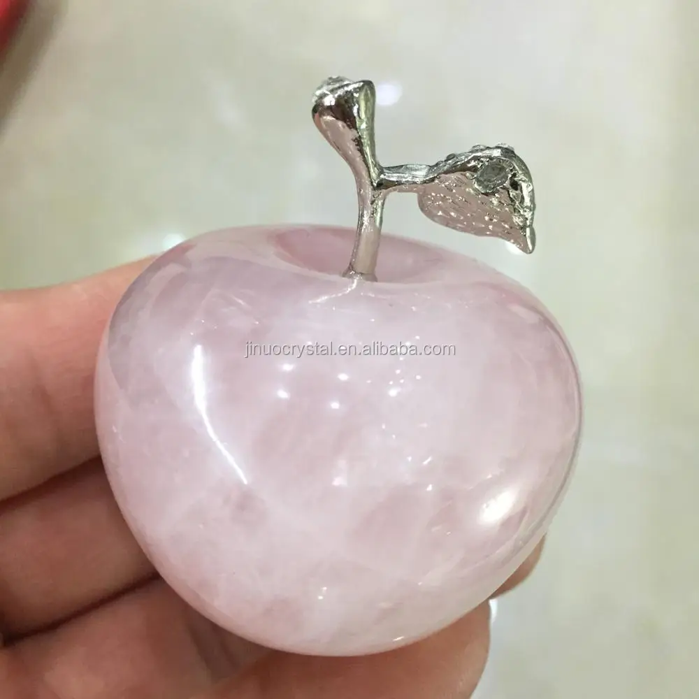rose crystal apple beautiful christmas gifts crystal apple