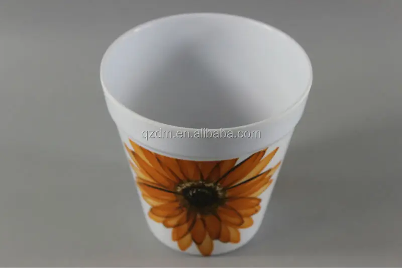 2016 Hot Sale Melamine Plastic Flower Pot