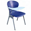 Trendy Student Table and Chair Sturdy Stacking Chair with Note Taking Table Training Center Chair