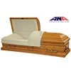 Professional factory ANA Solid US Oak adult custom Wooden funeral Casket