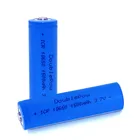 3.7V 1500mAh 18650 li-ion rechargeable battery with button top