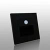 Black led footlight switch with induction