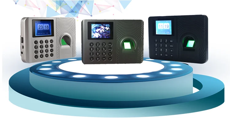 2.4inch screen Biometric fingerprint time attendance device