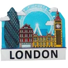 Home Decor 3D Resin Fridge Magnet for Promotional Gift Tourism City Souvenir Custom London