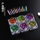 Hot sale 20 Colors Chameleon Pigment Powder For Nail Paints