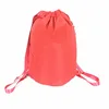 High Quality Durable Water Resistant Polyester Drawstring Back Pack For Woman