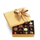 Top quality chocolate box with paper divider