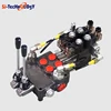 Hydraulic single lever control valve P40-OT with hydraulic electrical valve