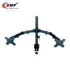 Heavy Duty Articulating Flexible LCD LED Double Monitor Arms for j13~27" Monitors