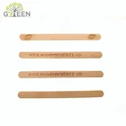 Long Stick Compostable Icecream Engraved Long Wood Stick