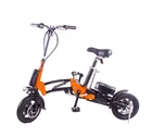 Manufactory supply 36v 250w new folding electric tricycle mini aluminum alloy folding ebike