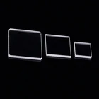 square quartz plate for horse trailers drop down window and contact eye lenses quartz wafer