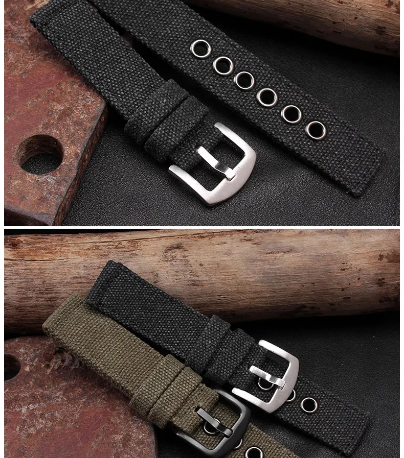 nylon canvas watch strap