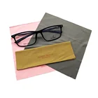 Good quality multipurpose silk screen print microfiber cleaning polishing cloth for lens with fashion pattern
