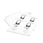 Factory sale custom matte lamination coated paper adhesive label