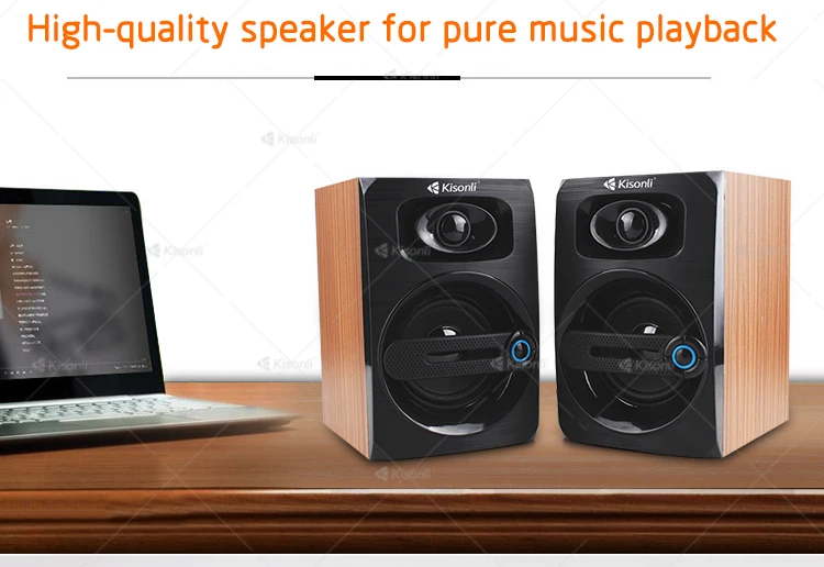 New big bass wired usb speaker, 5V power 2.0 computer pc mini speaker - ANKUX.COM