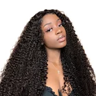 Pre Plucked 360 Lace Frontal With Bundles Kinky curly DaChic 100% Indian Remy hair 2 Bundles With 360 Frontal