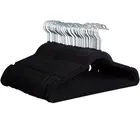high quality space saving velvet clothes hangers strong durable hold up to 10 Lbs suit cloth hangers