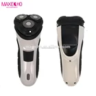 MAXECHO Electric Men Shaver 3 Rotatory Blades, Washable Head Men Razor, Rechargeable Men Shaver