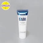 Shiny White Round Screw Cap Hair Removal Cream 75ml Thin Wall Plastic Tube